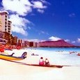 Honolulu (plage de Waikiki)